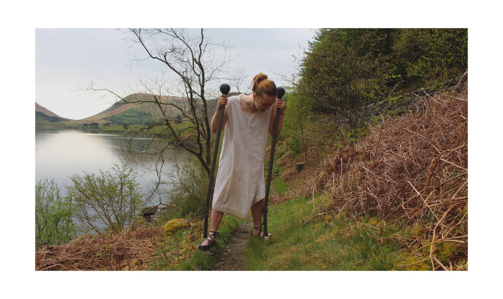 ‘These legs are made for painting’. 2021. Performance walk.